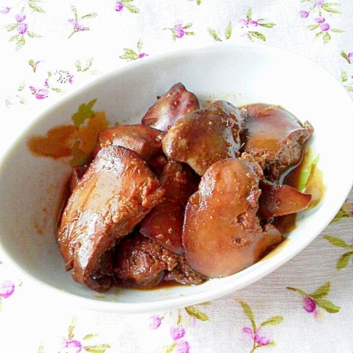 貧血予防と夏バテ対策に!鶏レバーの甘辛煮